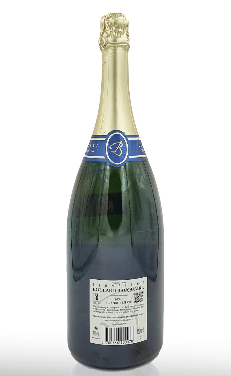 Sampanie,  Boulard Bauquaire Brut Grande Reserve Jeroboam Magnum 1.5l