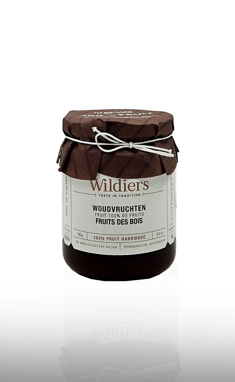 Dulceata Wildiers de fructe de padure fara zahar 285g