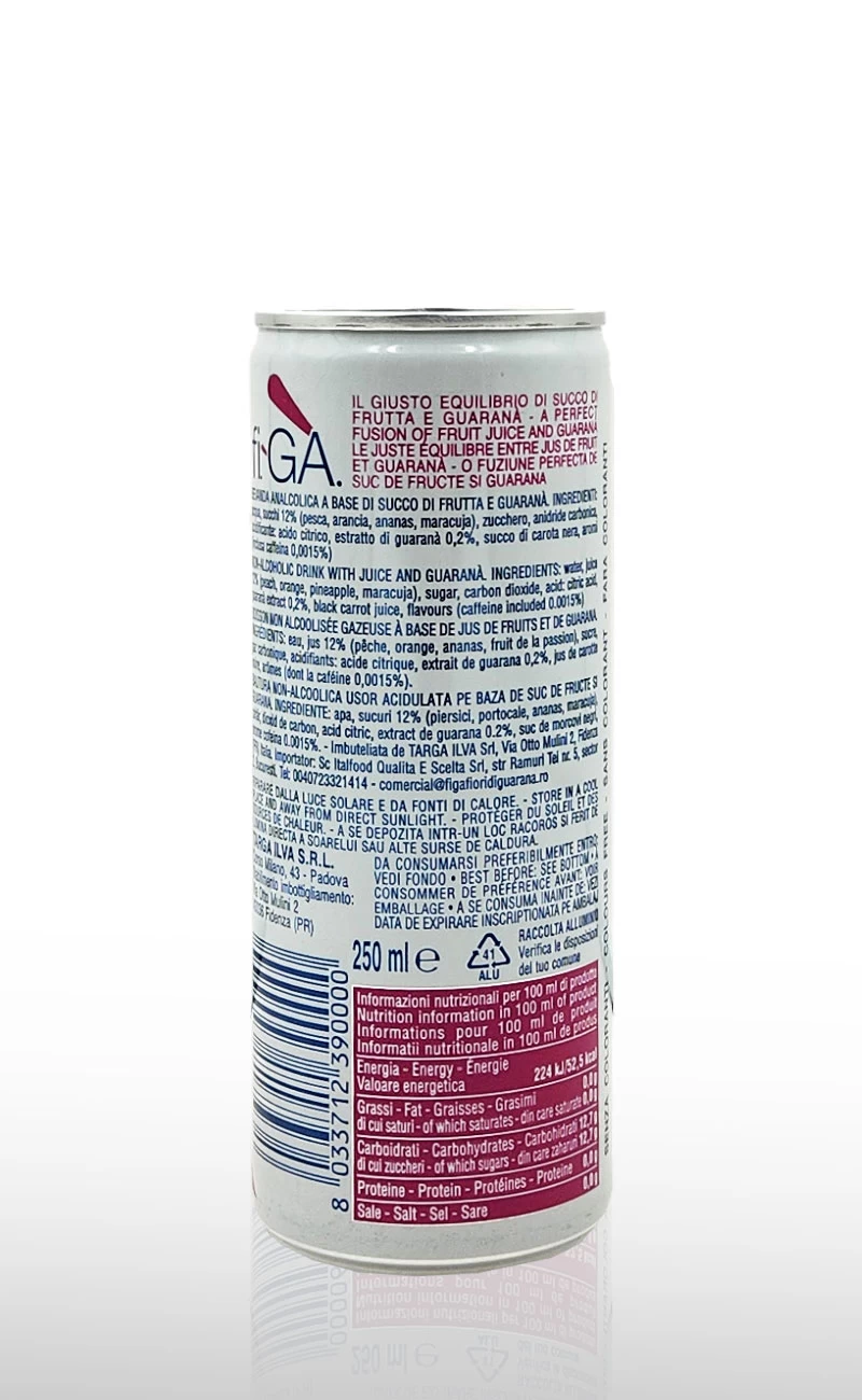 FI-GA FIORI DE GUARANA FRUIT FUSION 250ml