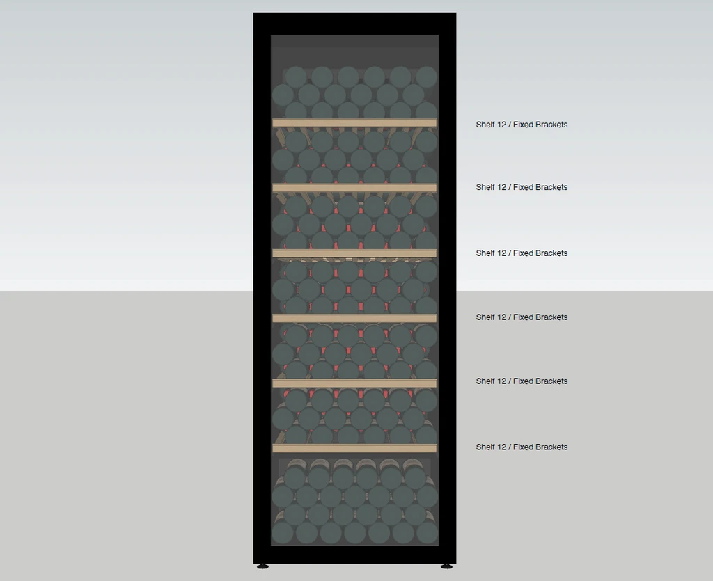 Frigider pentru vin, Xi Cool Optimus Model 1