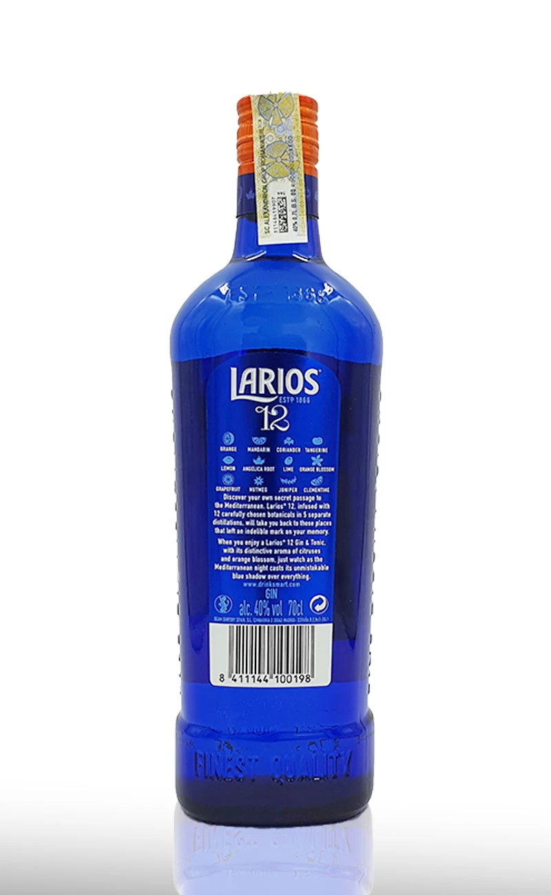 Gin, Larios 12 Botanicals 0.7L