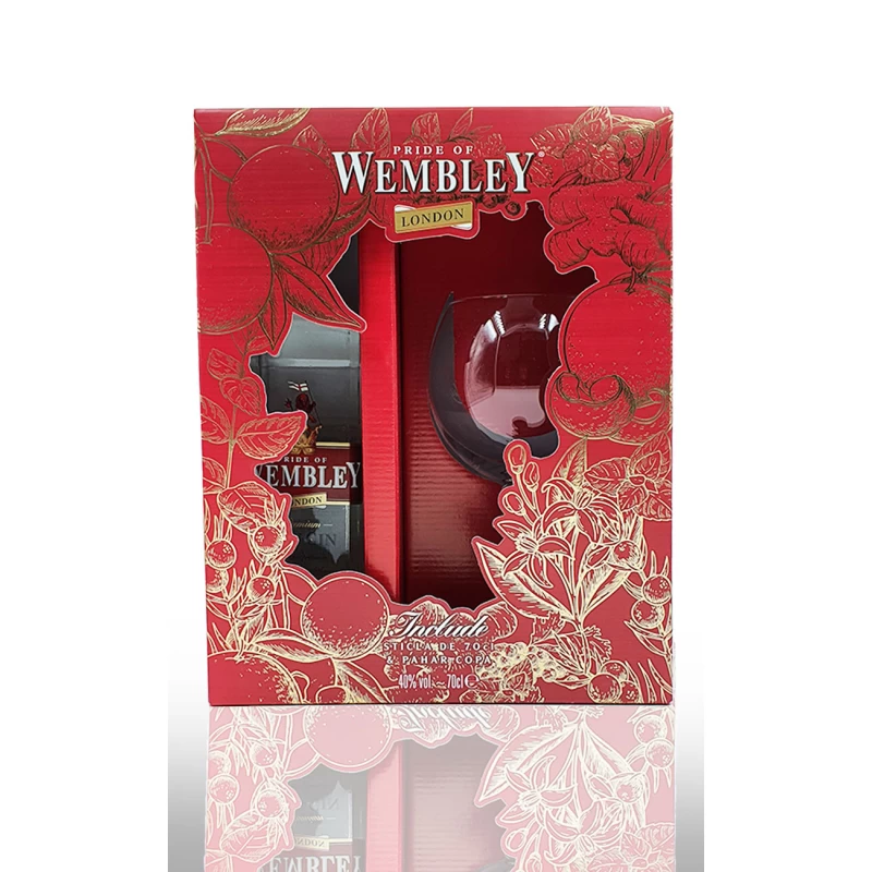 Gin, Wembley 0.7L cu 1 pahar