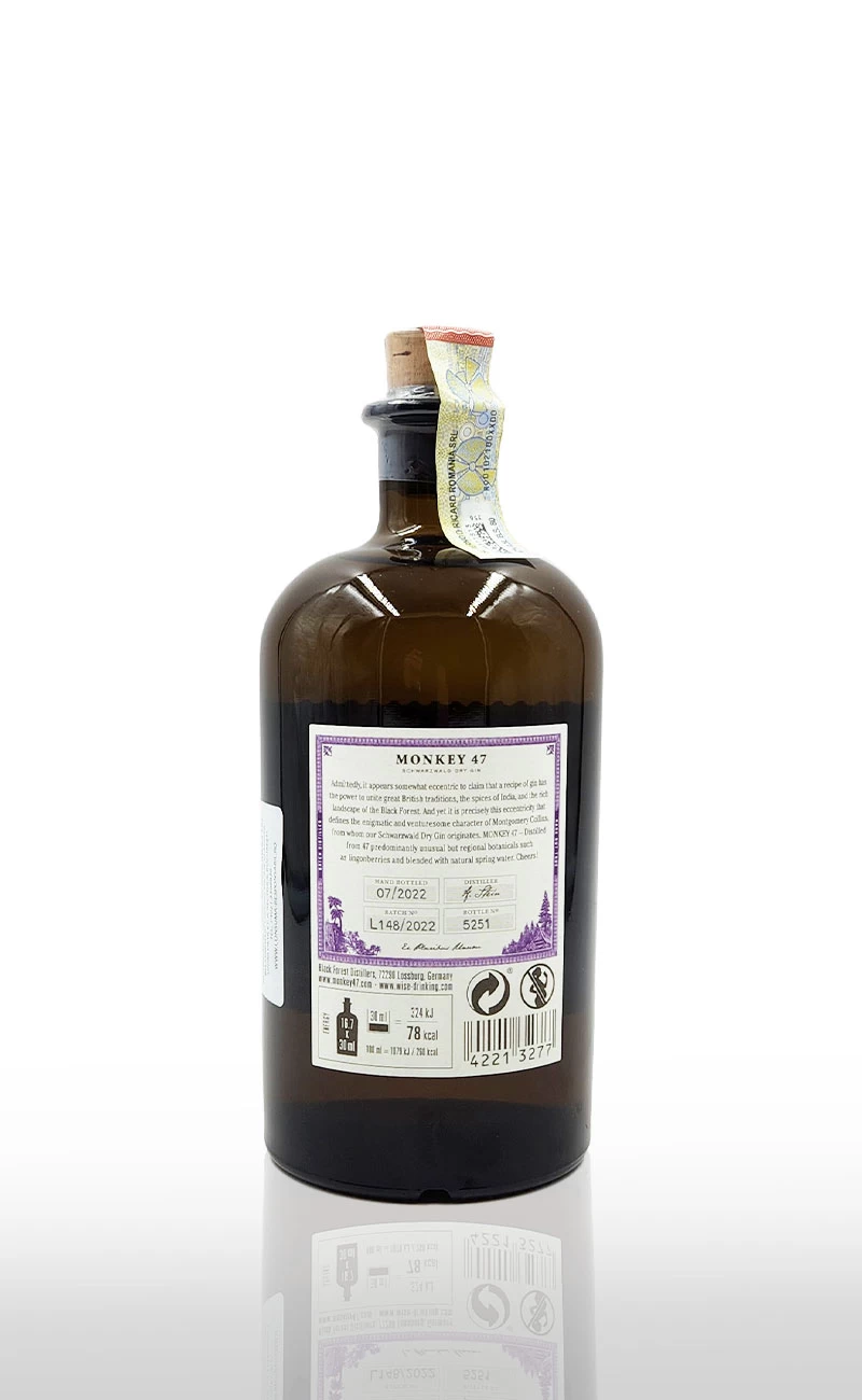 Gin, Monkey 47 0.5L
