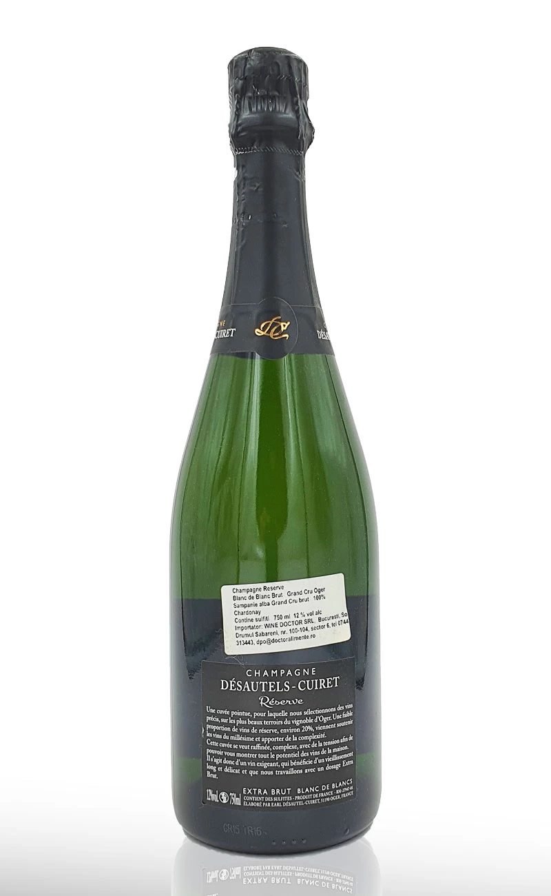Sampanie Grand Cru, Desautels Cuiret Reserve Blanc de Blanc