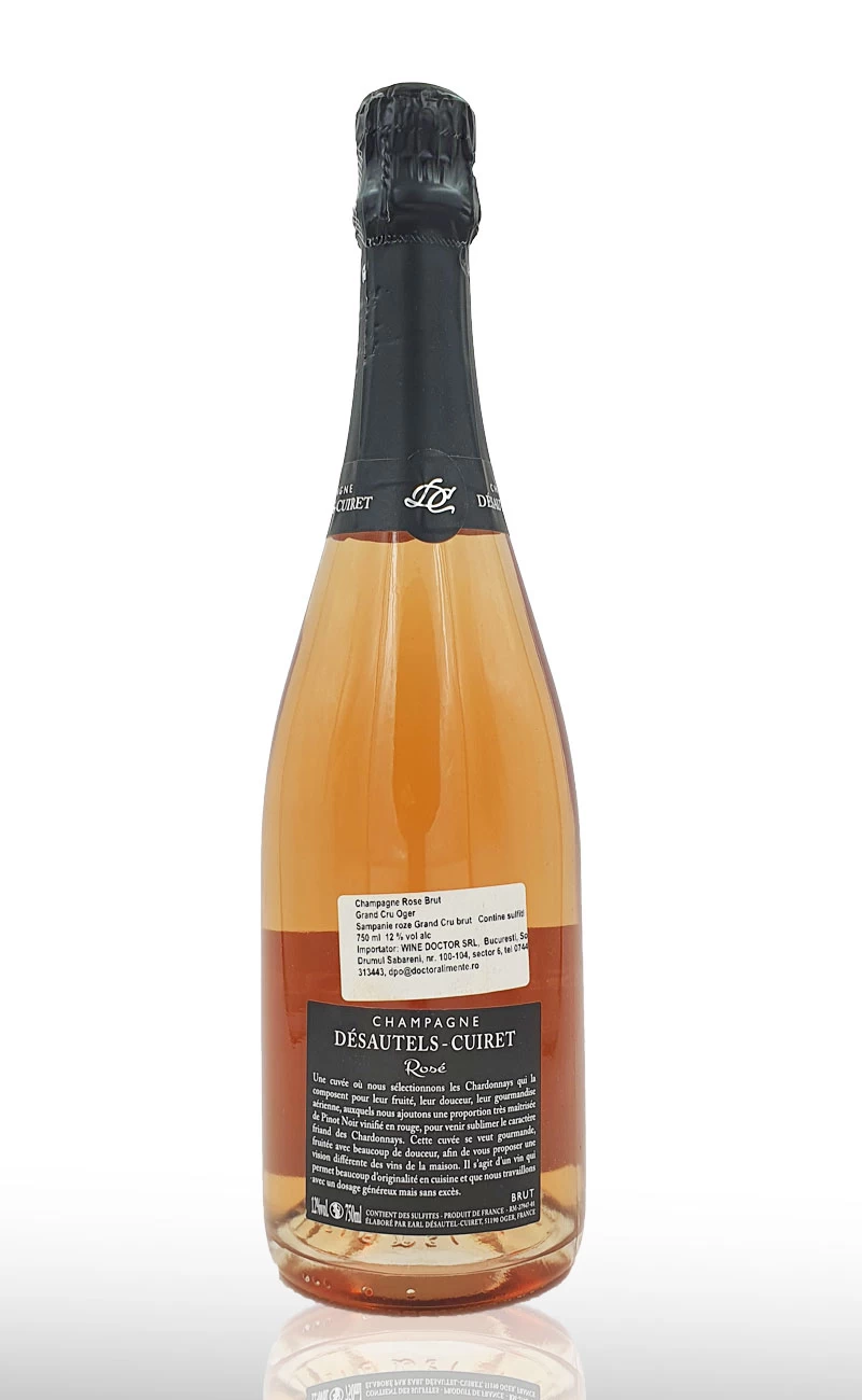 Sampanie Rose Grand Cru, Desautels Cuiret