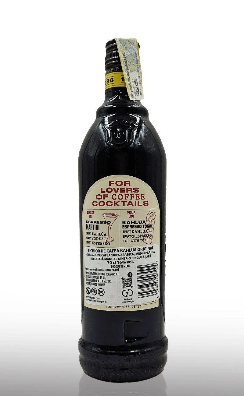 Lichior cu cafea, Kahlua 0.7L