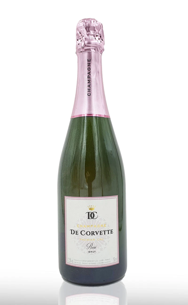 Sampanie Rose Premier Cru Brut, De Corvette