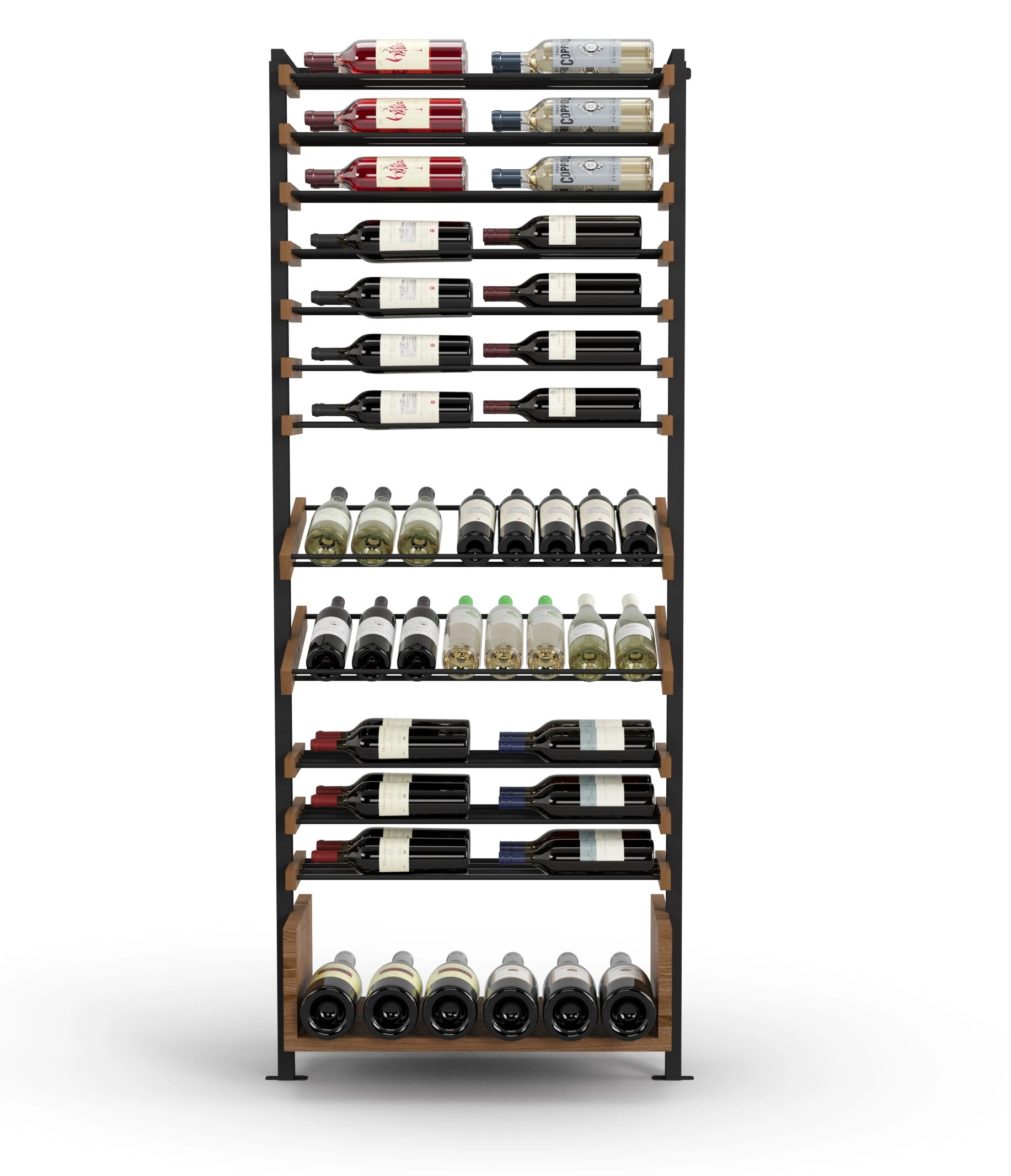 Raft pentru sticlele de vin, Xi Presenter basic rack combination A