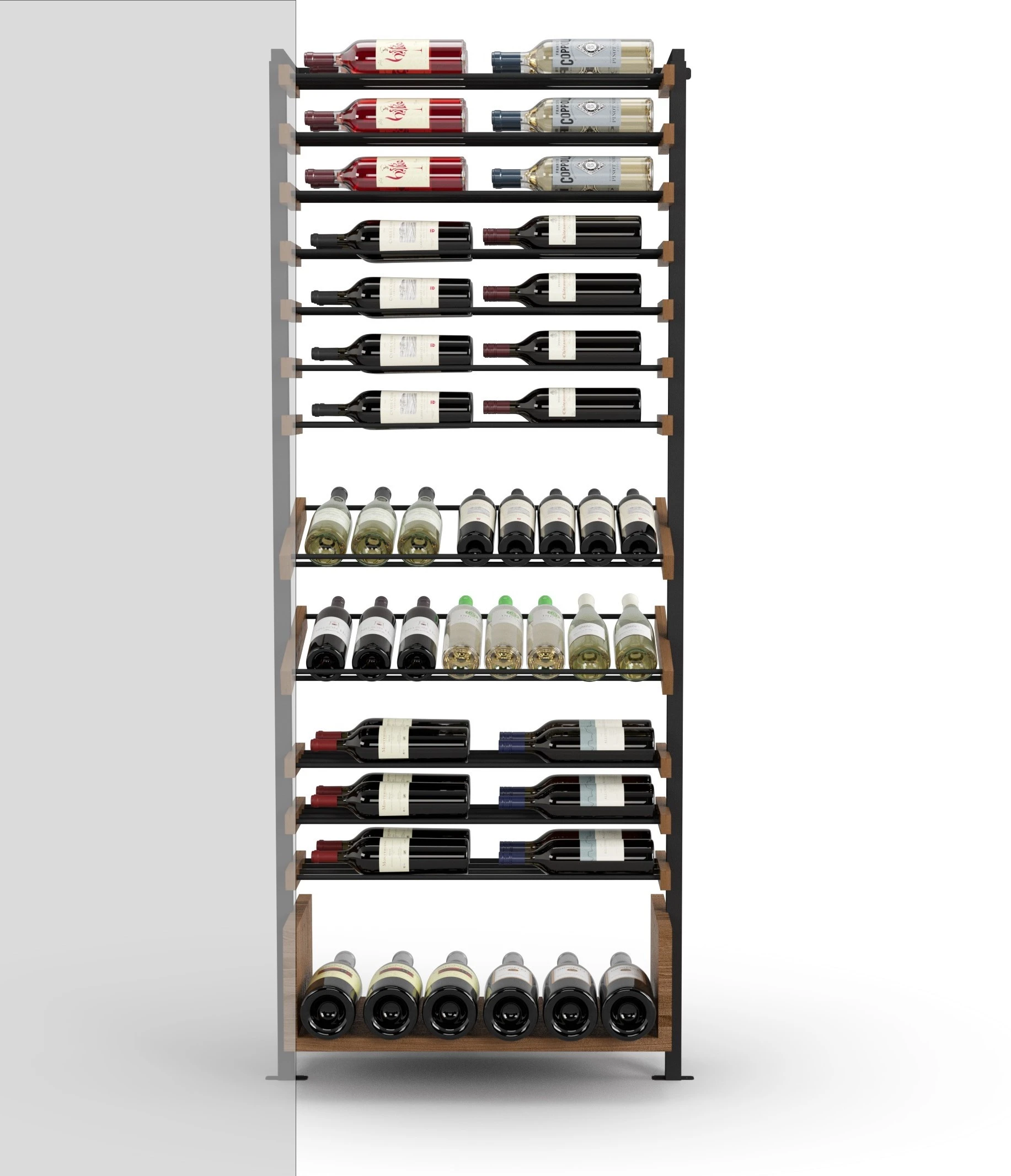 Raft pentru sticlele de vin, Xi Presenter extension rack combination A