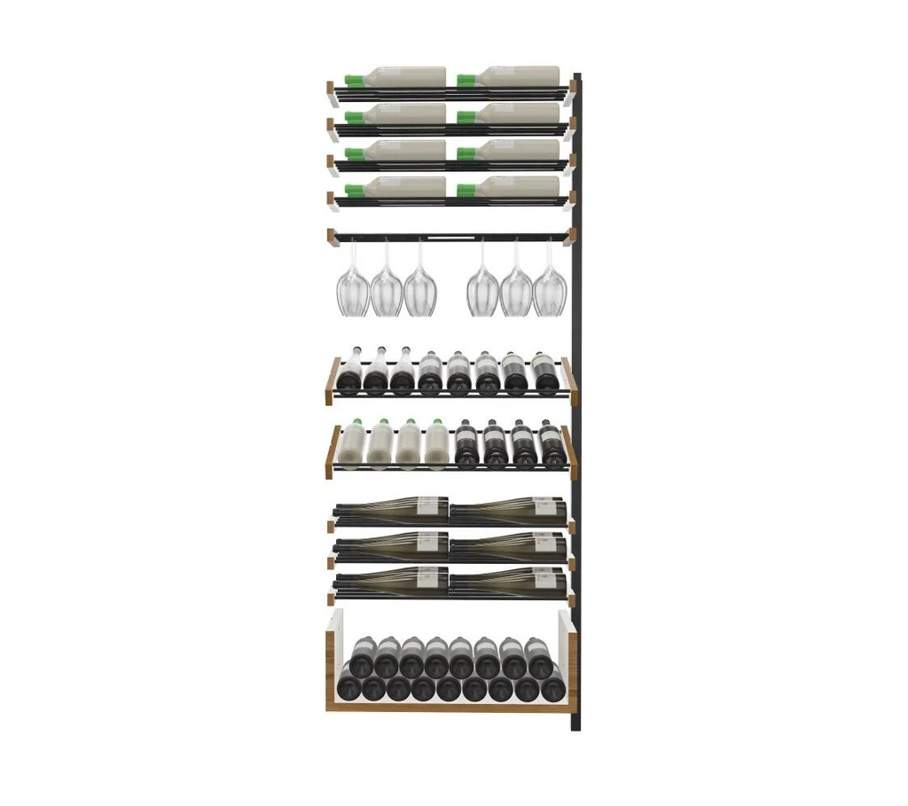 Raft pentru sticlele de vin, Xi Presenter extension rack combination C