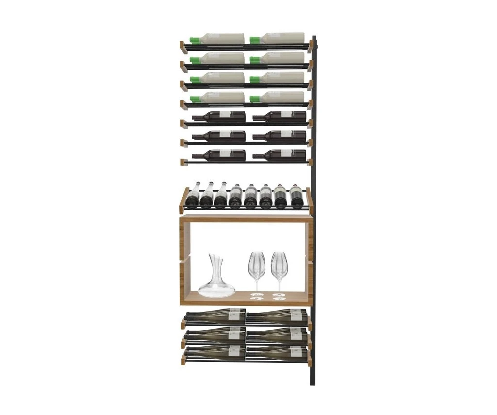 Raft pentru sticlele de vin, Xi Presenter extension rack combination E