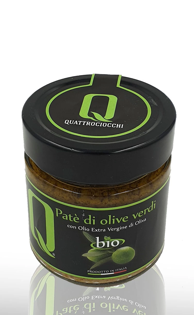 Pasta Bio Masline Verzi Borcan 190 gr