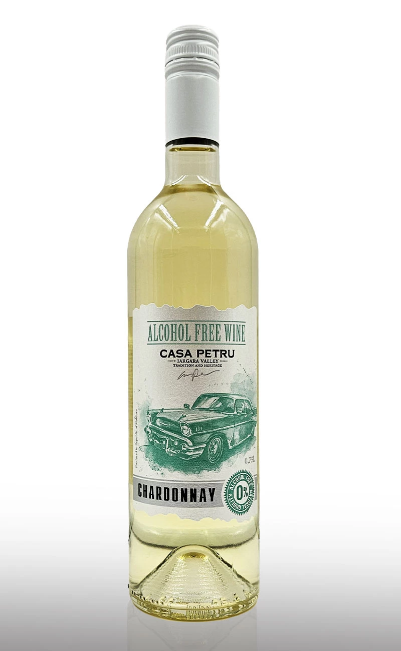 Vin alb fara alcool, Casa Petru Chardonnay