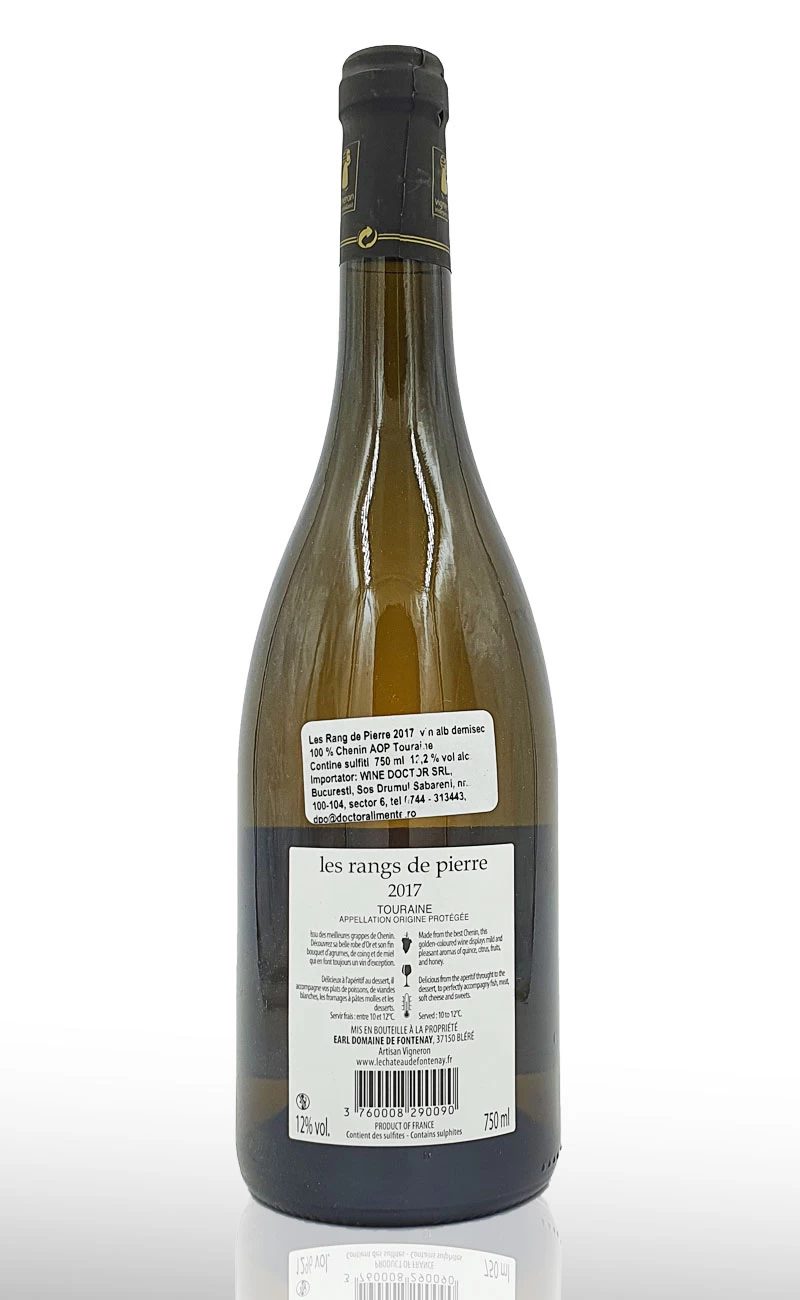 Vin alb demisec, Chateau de Fontenay Les Rangs de Pierre