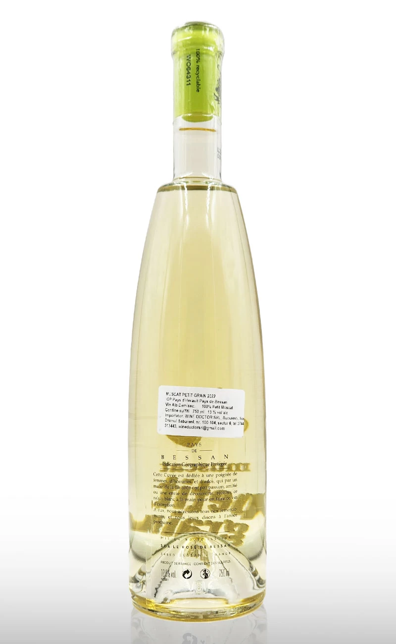 Vin alb demisec, Le Rose de Bessan Muscat