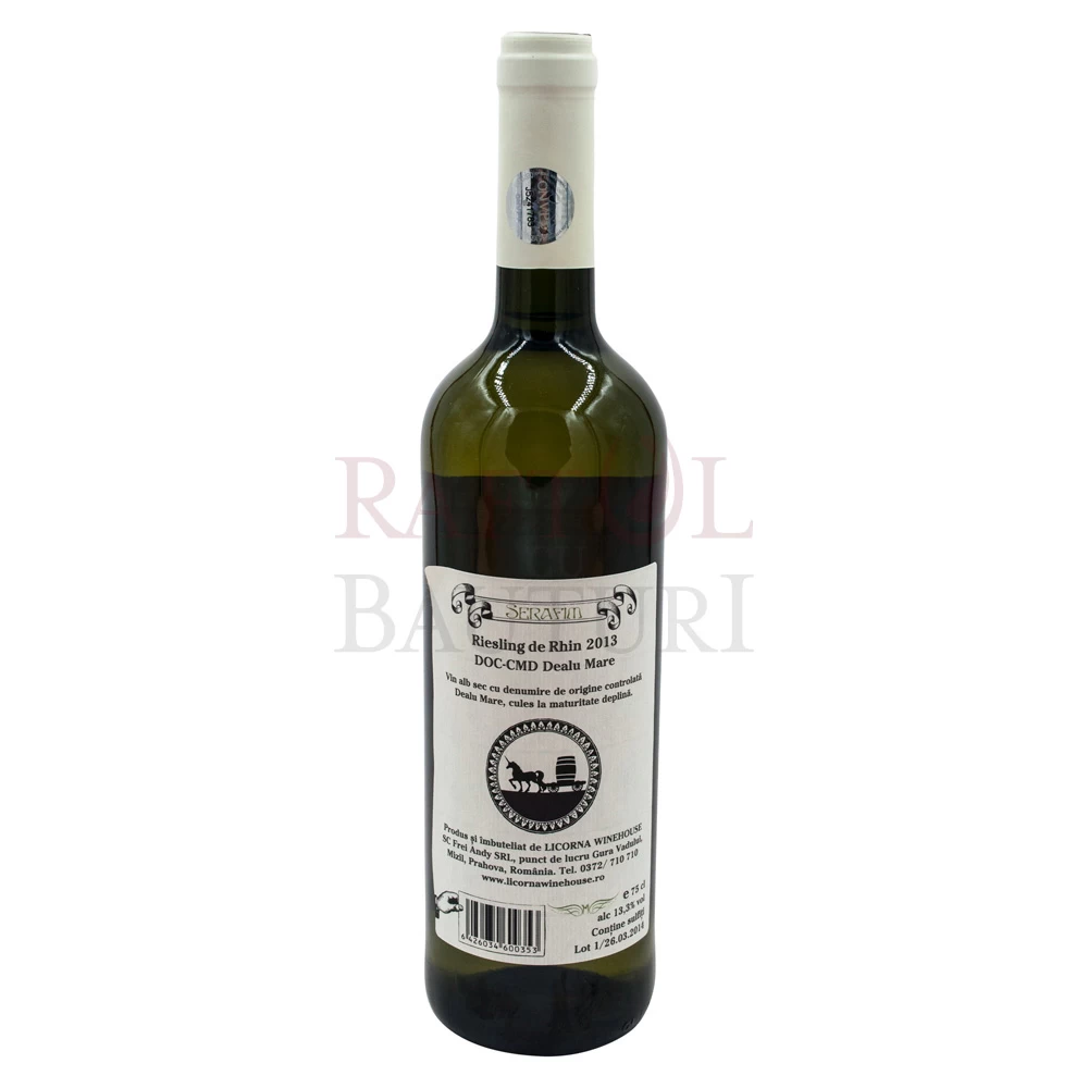Vin alb sec Serafim Riesling de Rihn
