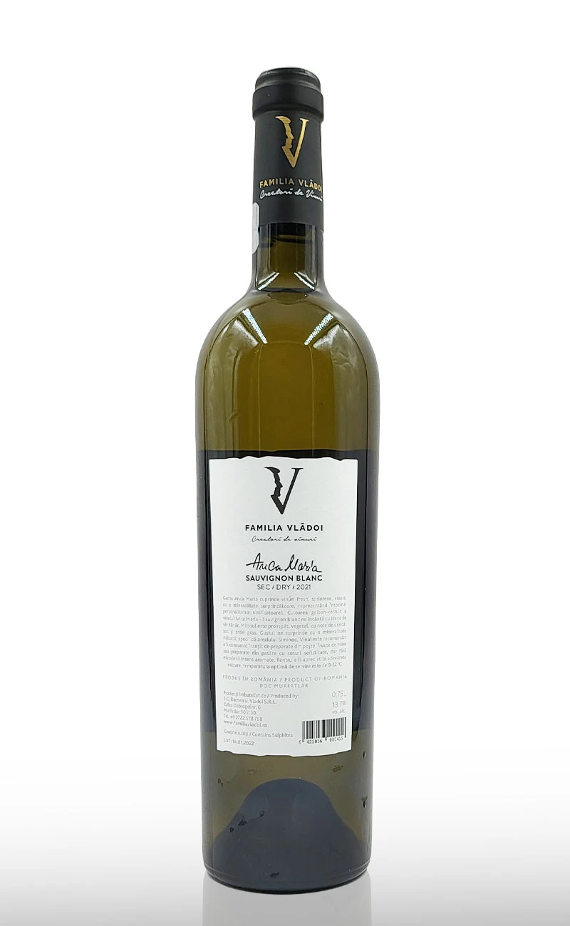 Vin alb sec, Anca Maria Sauvignon Blanc