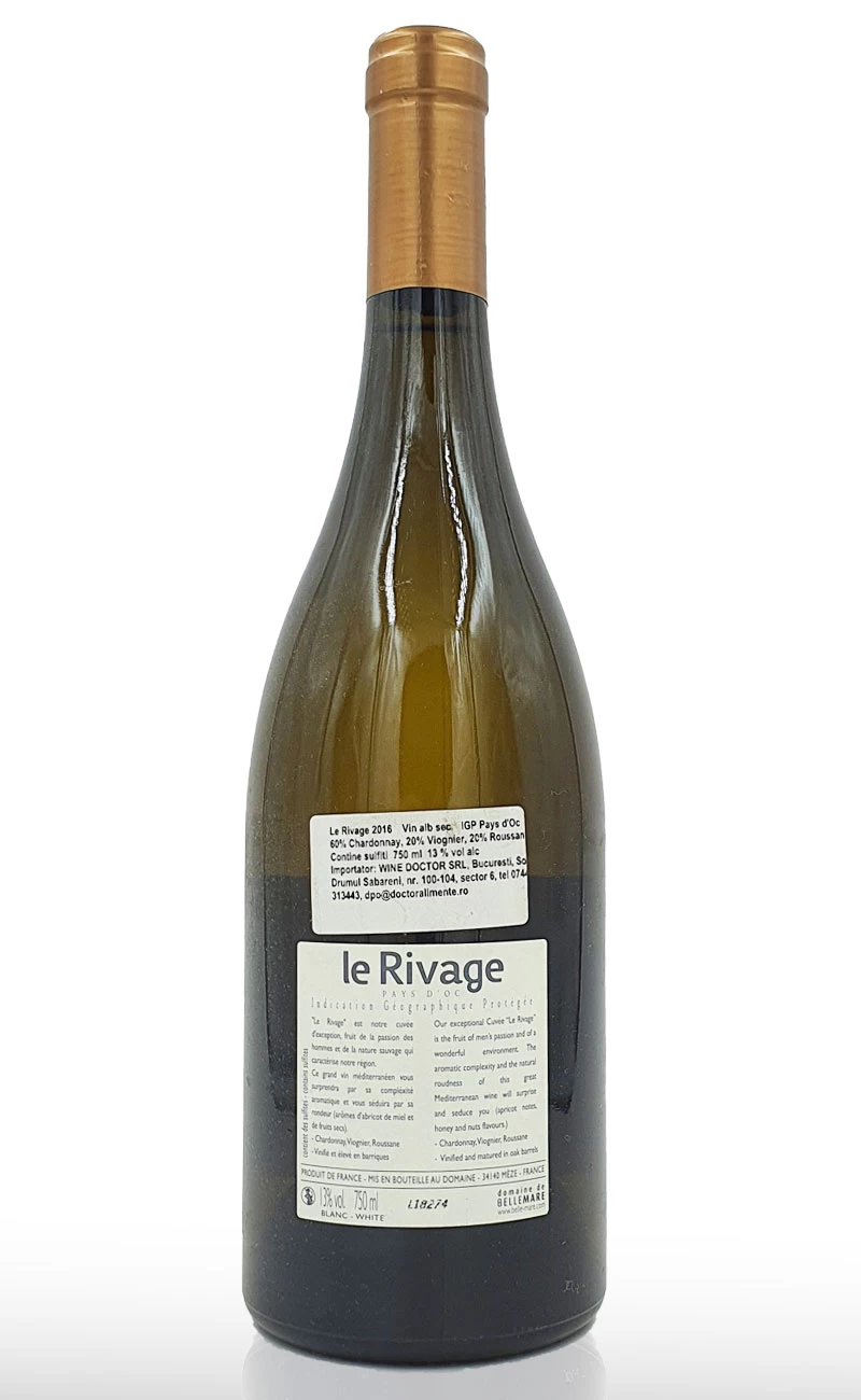 Vin alb sec, Belle Mare Le Rivage