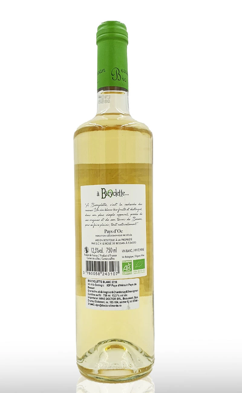 Vin alb sec, Biocyclette Bio Blanc