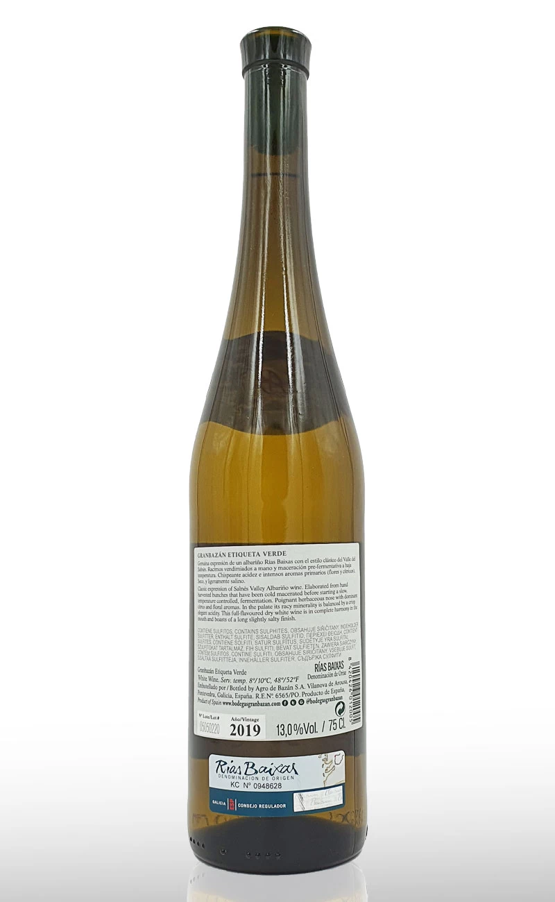 Vin alb sec, Albarino Etiqueta Verde