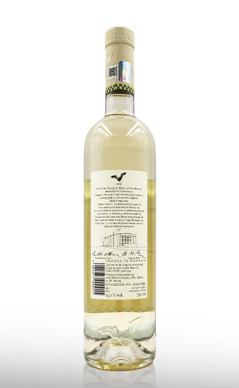 Vin alb sec, Liliac Sauvignon Blanc