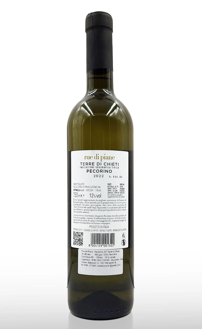 Vin alb sec, Rue di Piane Terre di Chieti