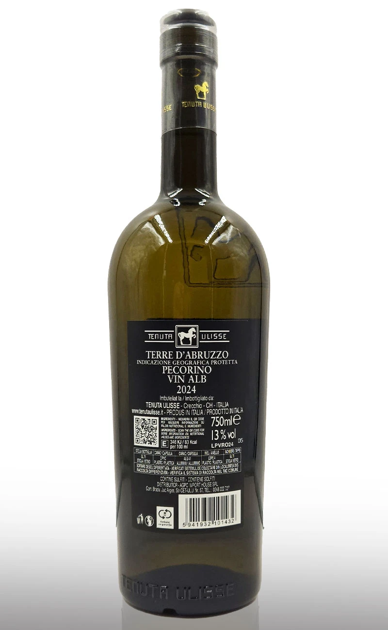Vin alb sec, Tenuta Ulisse Pecorino Terre D Abruzzo