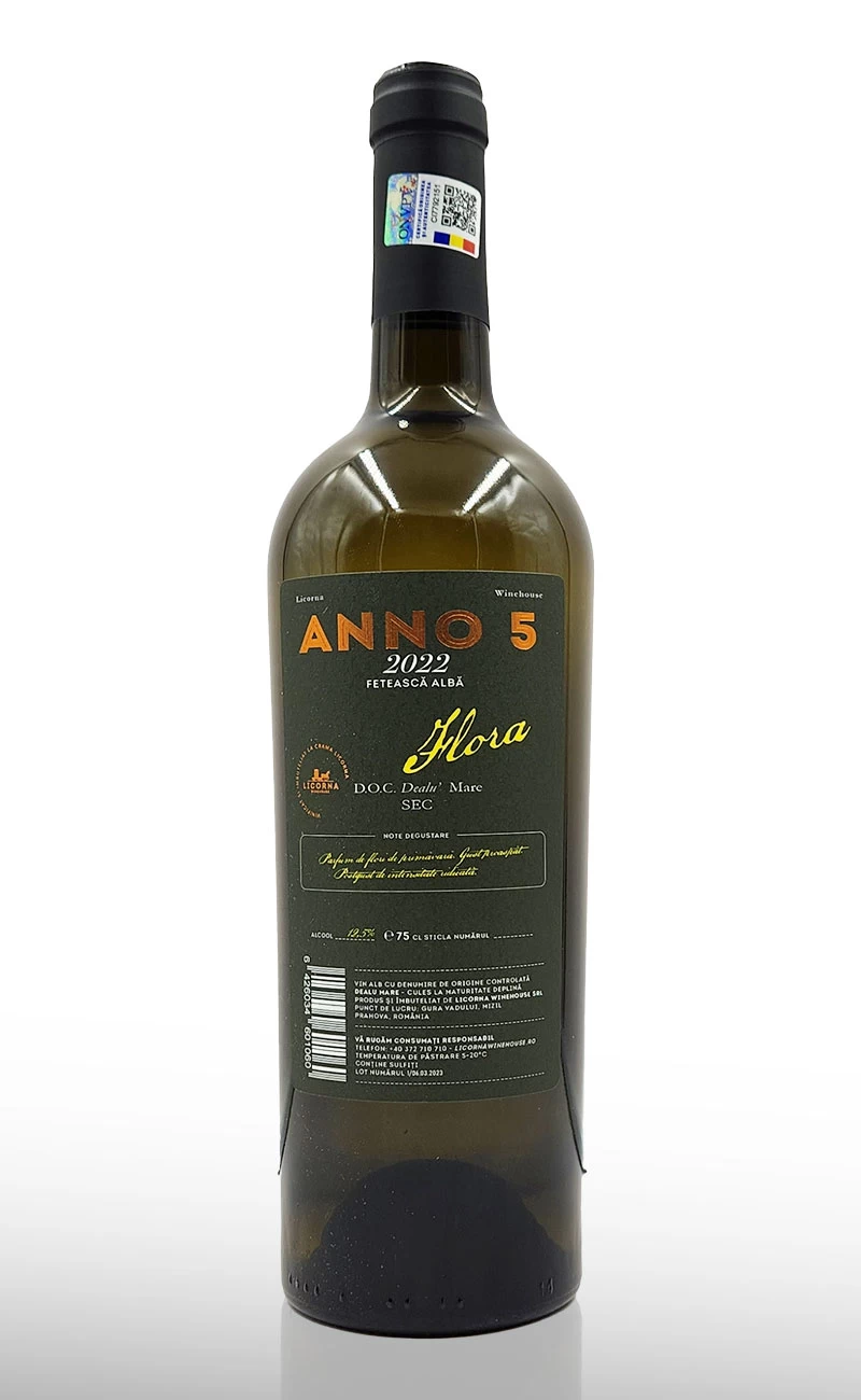 Vin alb sec, Anno 5 Flora Feteasca Alba