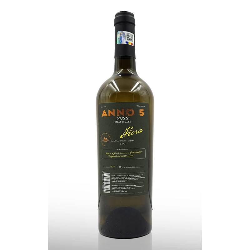 Vin alb sec, Anno 5 Flora Feteasca Alba