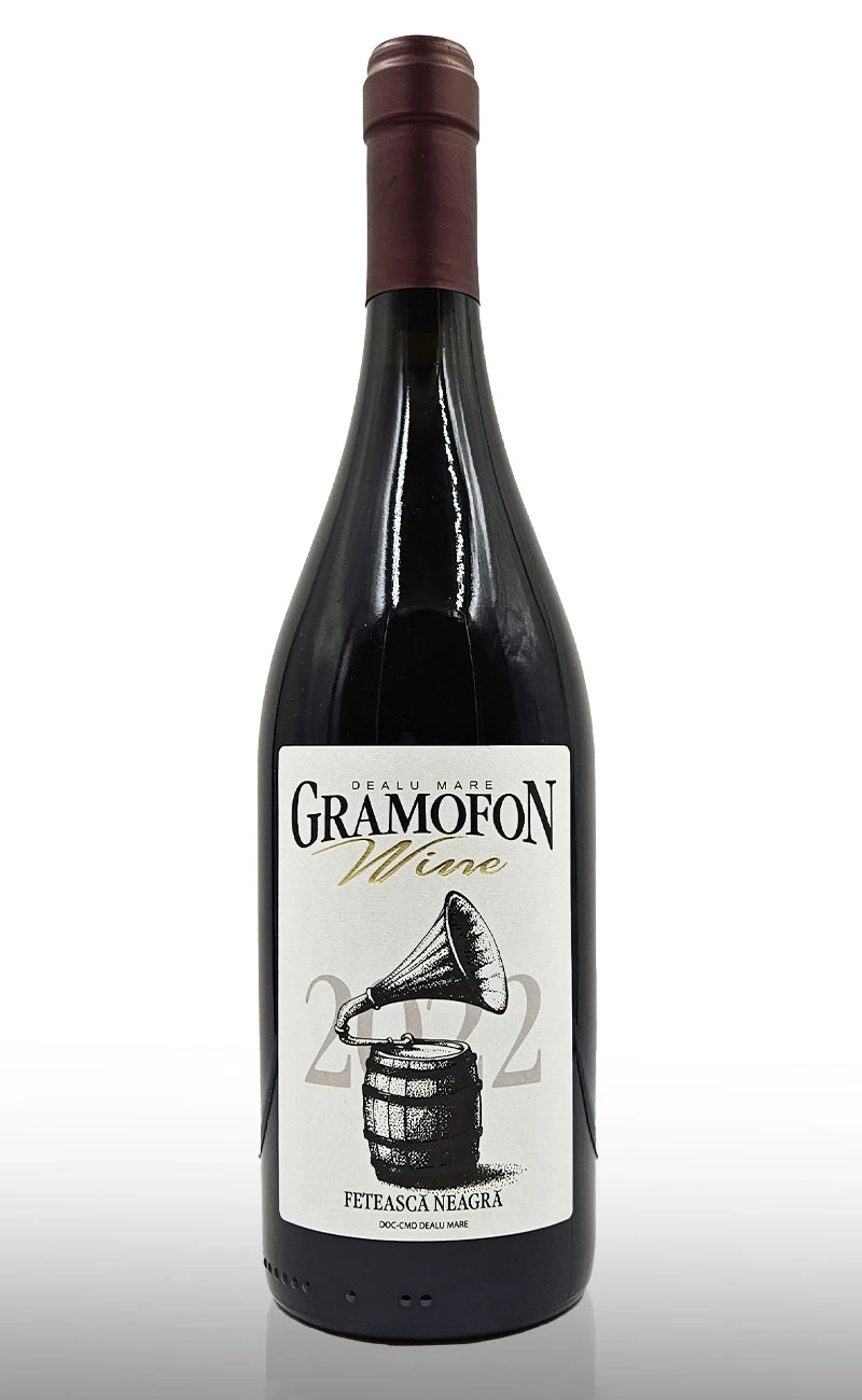 Vin rosu demisec, Gramofon Feteasca Neagra