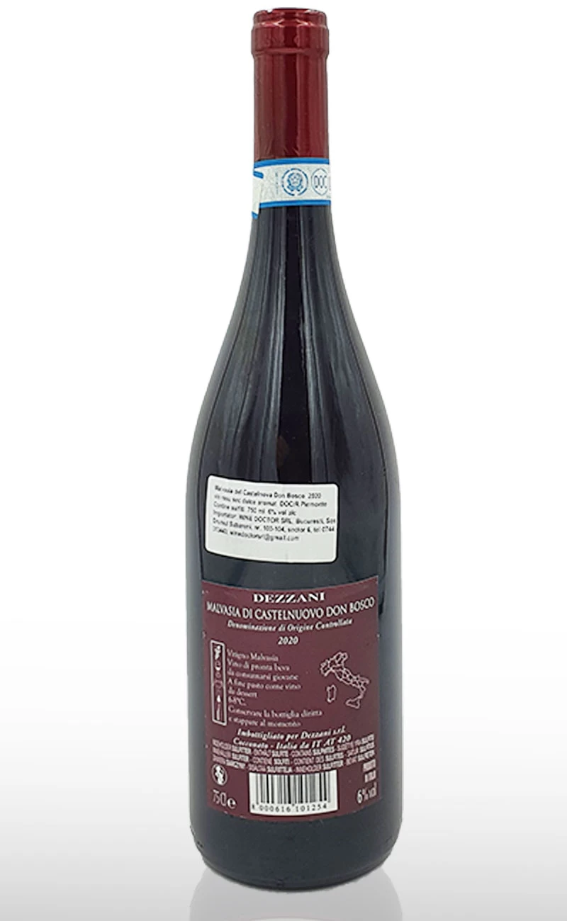 Vin rosu dulce, Dezzani Malvasia Di Castelnovo Don Basco