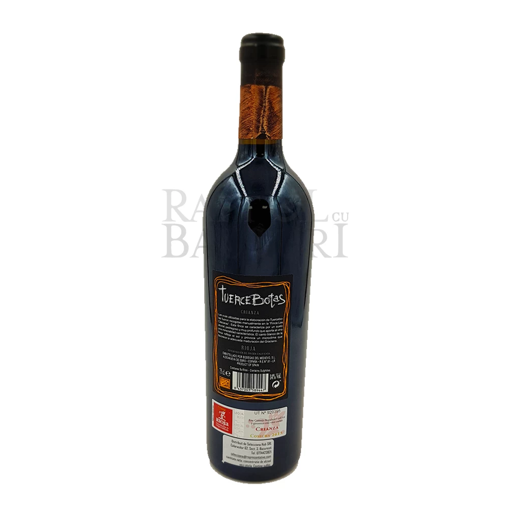 Vin rosu sec, Medievo Tuerce Botas Graciano