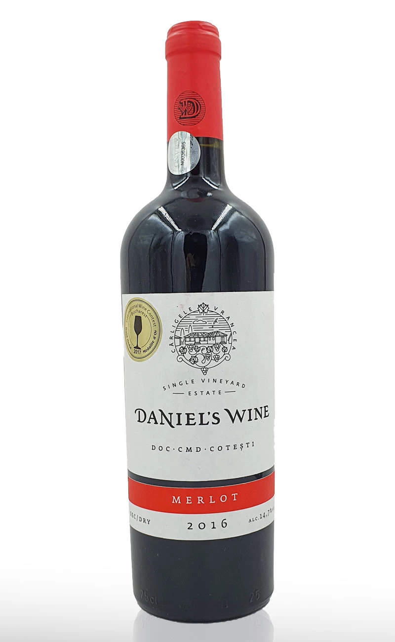 Vin rosu sec, Daniel's Wine Merlot