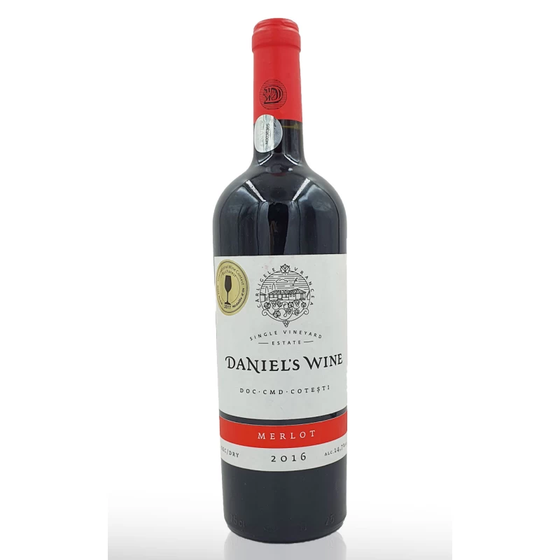Vin rosu sec, Daniel's Wine Merlot