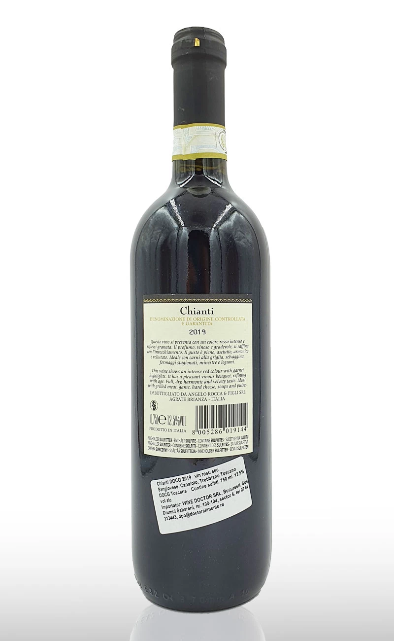 Vin rosu sec, Rocca Chianti
