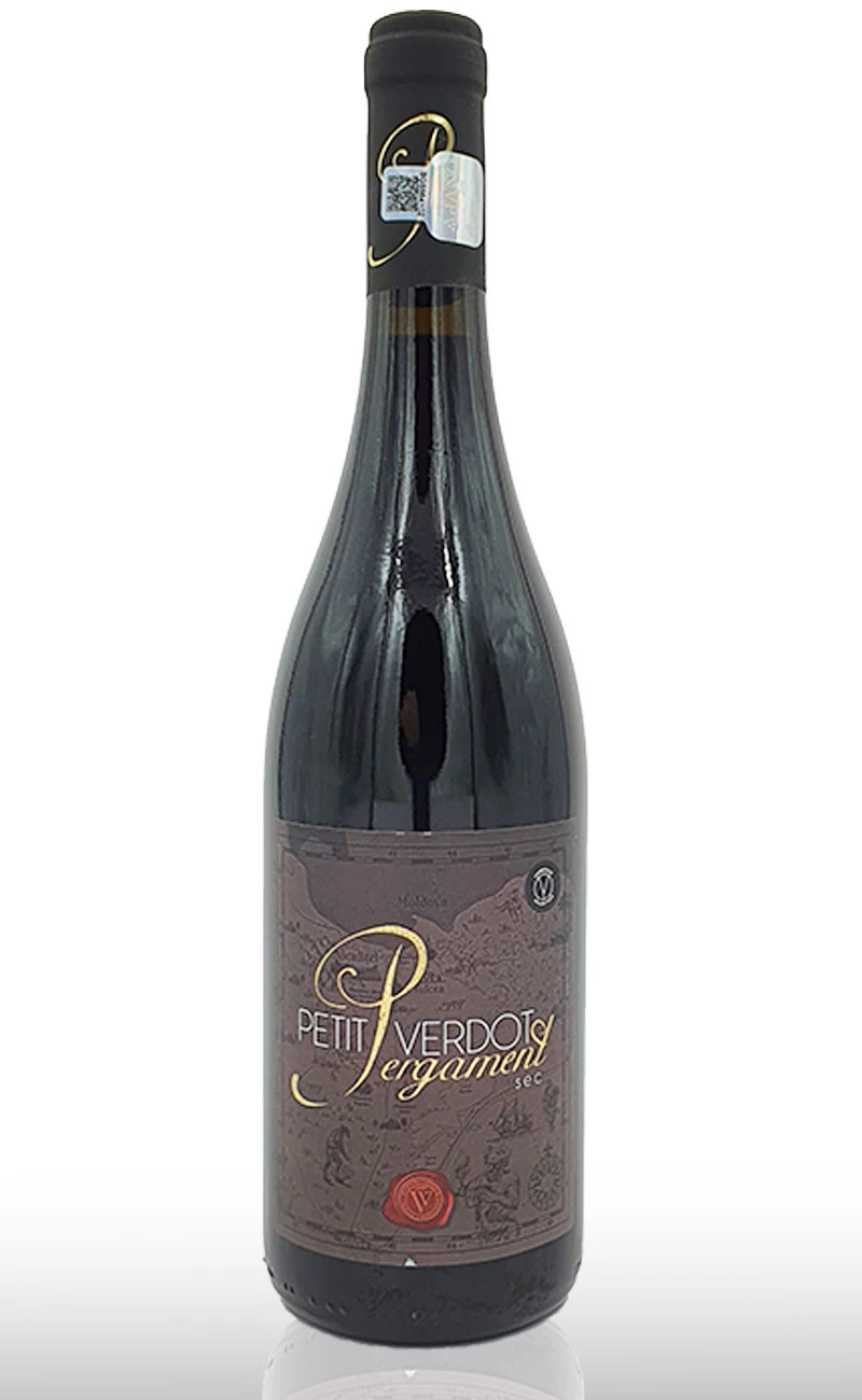 Vin rosu sec, Sarica Pergament Petit Verdot
