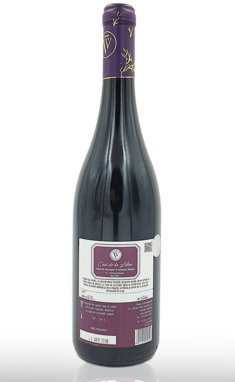 Vin rosu sec, Caii de la Letea Cabernet Sauvignon, Feteasca Neagra