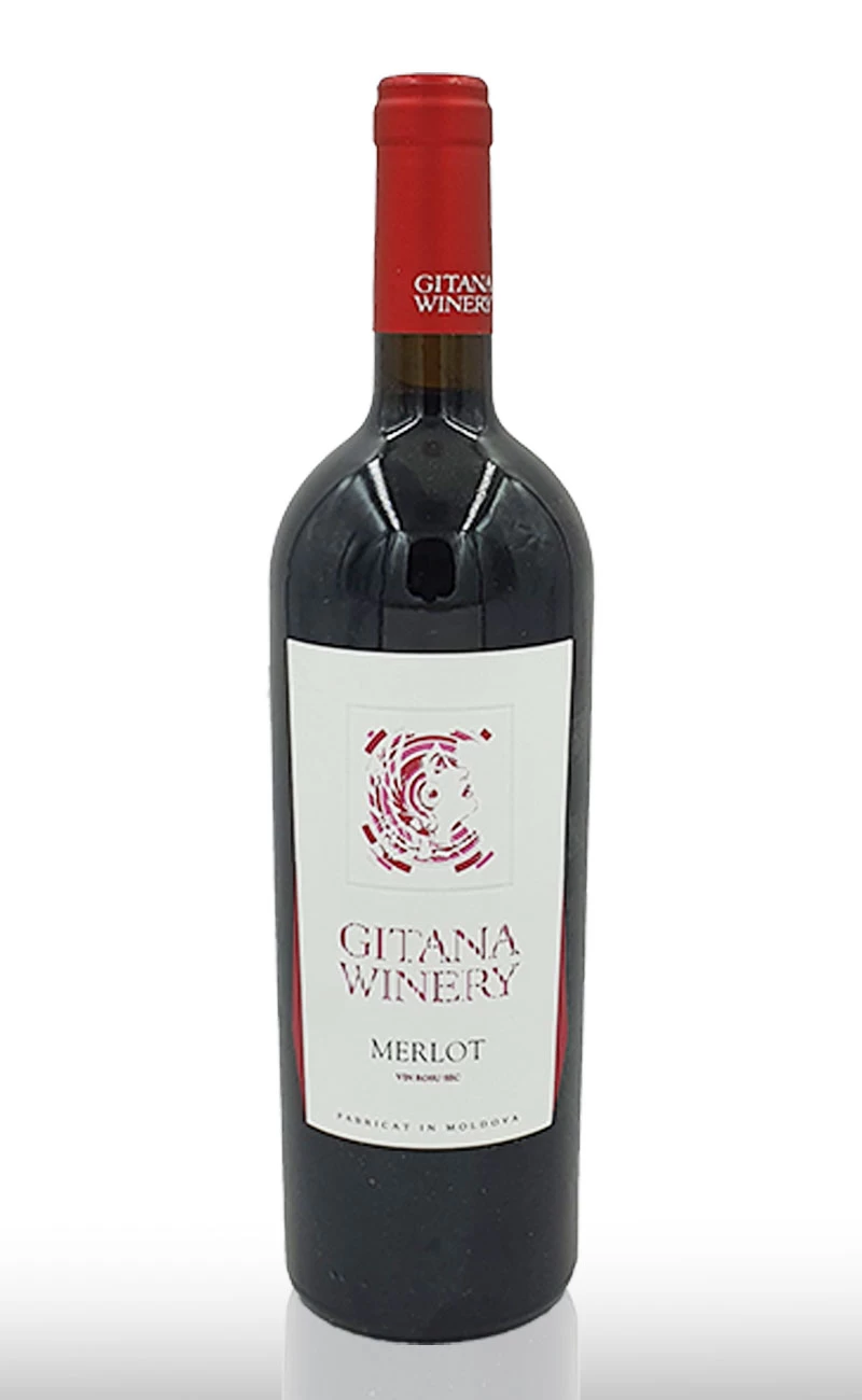 Vin rosu sec, Gitana Merlot