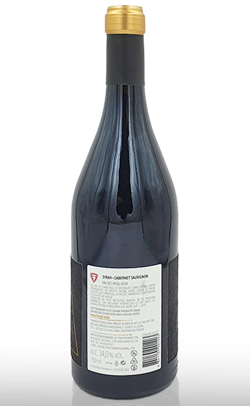Vin rosu sec, Fautor Aurore Syrah, Cabernet Sauvignon