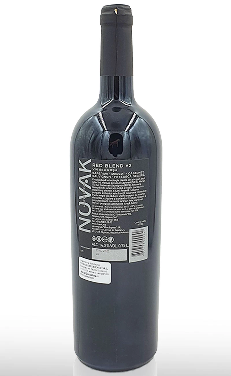 Vin rosu sec, Novak Red Blend 2