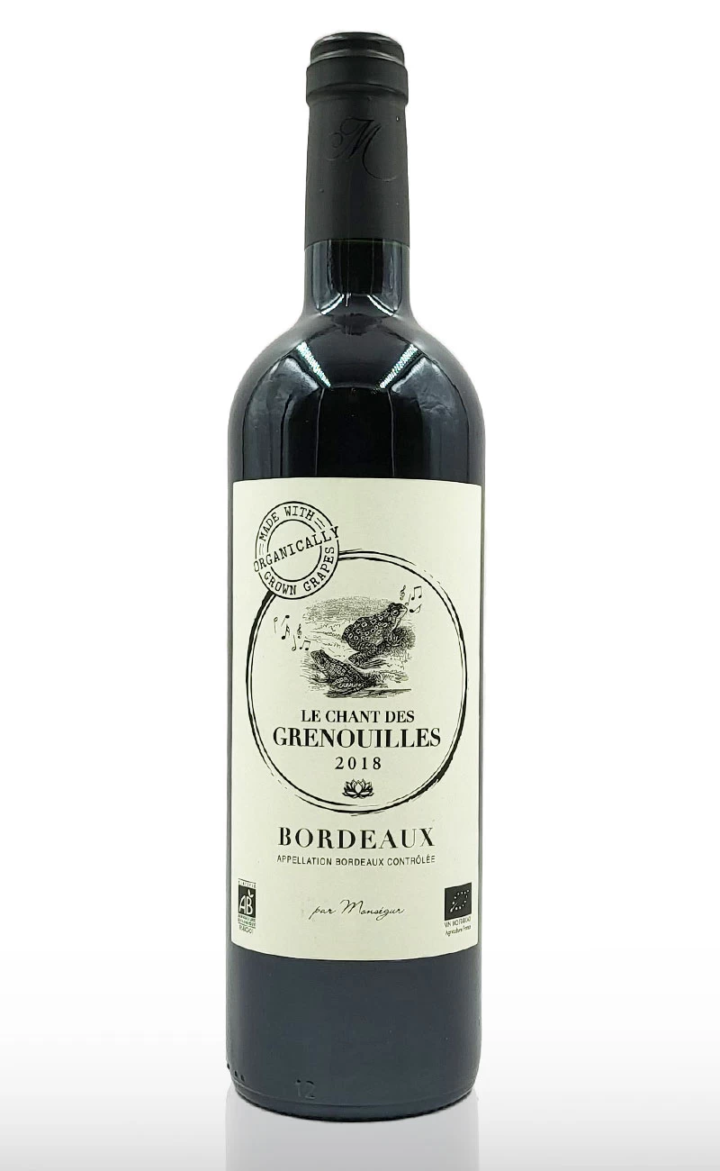 Vin rosu sec, Bordeaux Bio Le Chant Des Gremouilles