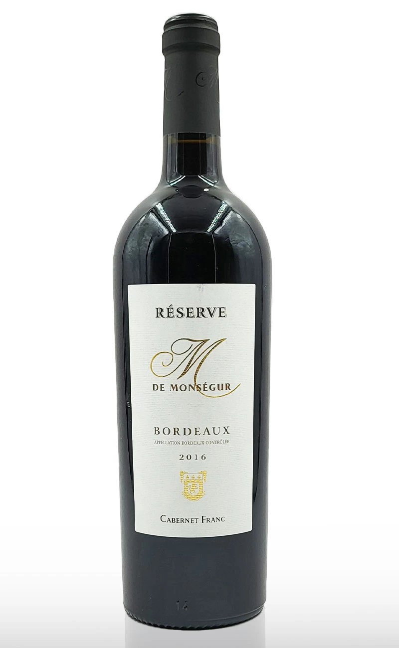 Vin rosu sec, Bordeaux M de Monsegur Reserve