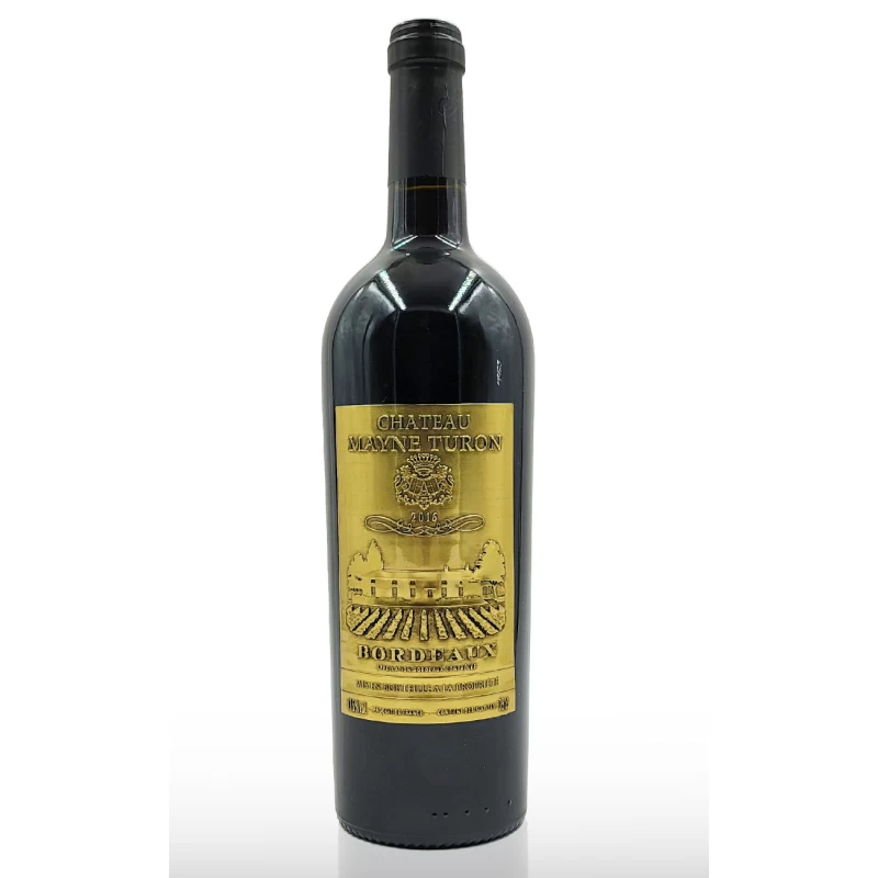 Vin rosu sec, Chateau Le Mayne Turon Bordeaux Tin Label
