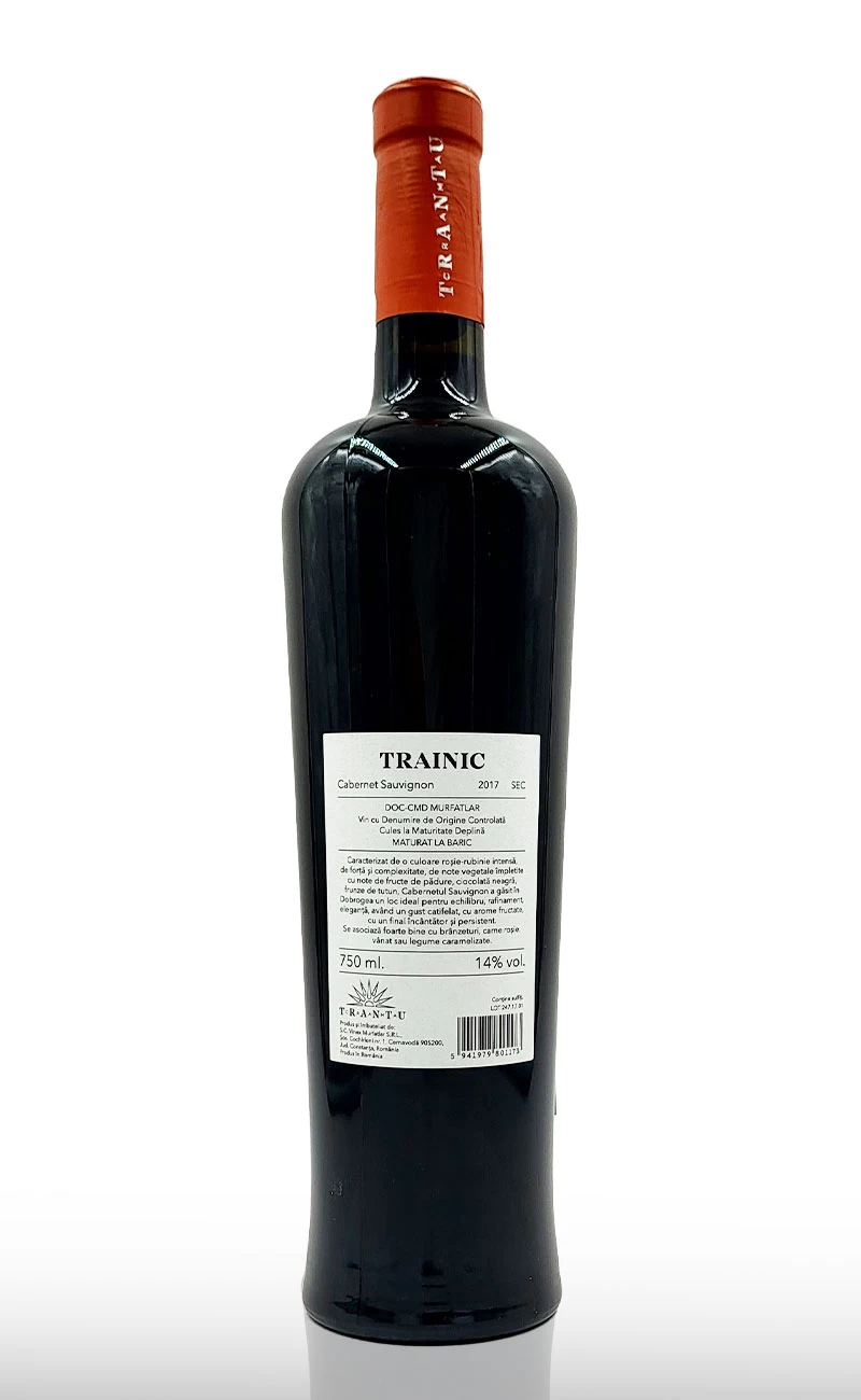 Vin rosu sec, Trantu Trainic Cabernet Sauvignon