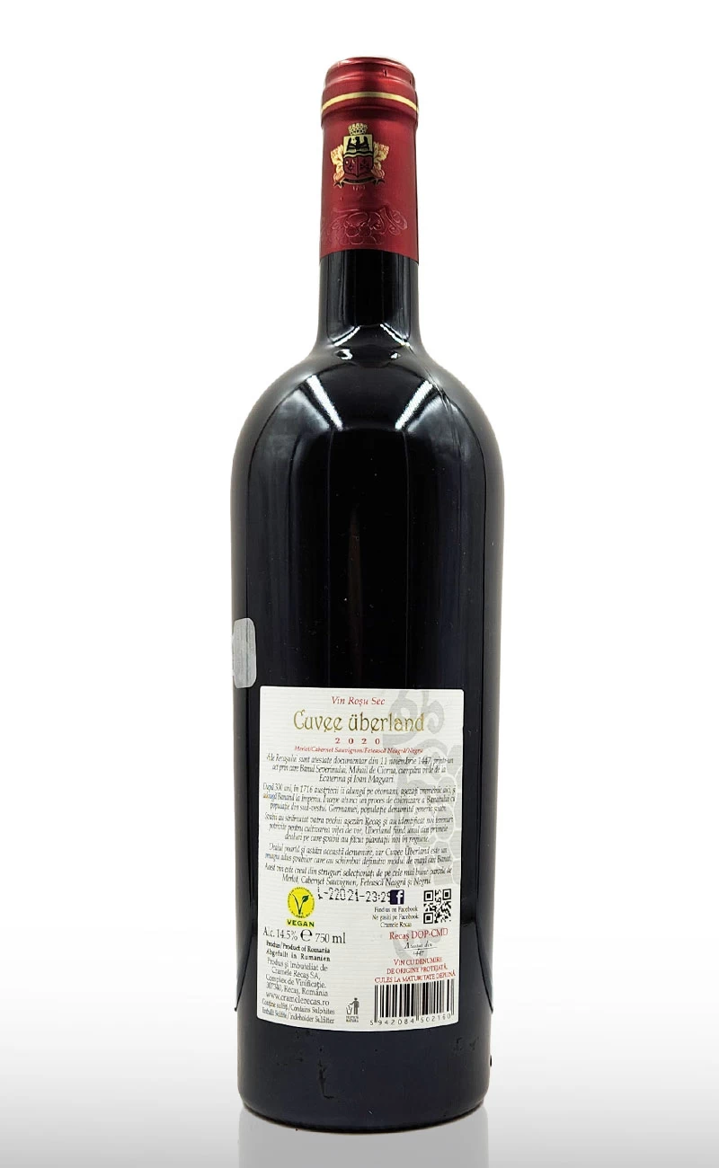 Vin rosu sec, Recas Cuvee Uberland