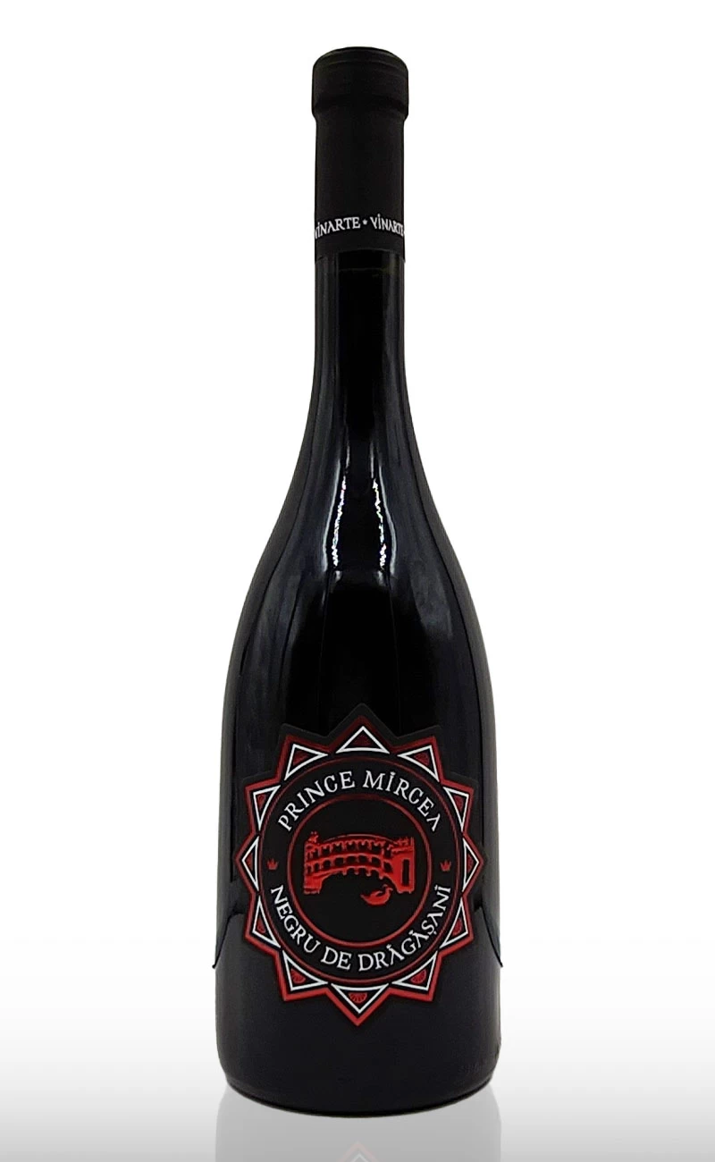 Vin rosu sec, Vinarte Prince Mircea Negru de Dragasani