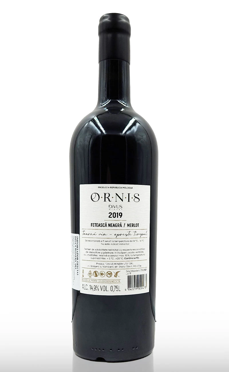 Vin rosu sec, Divus Ornis