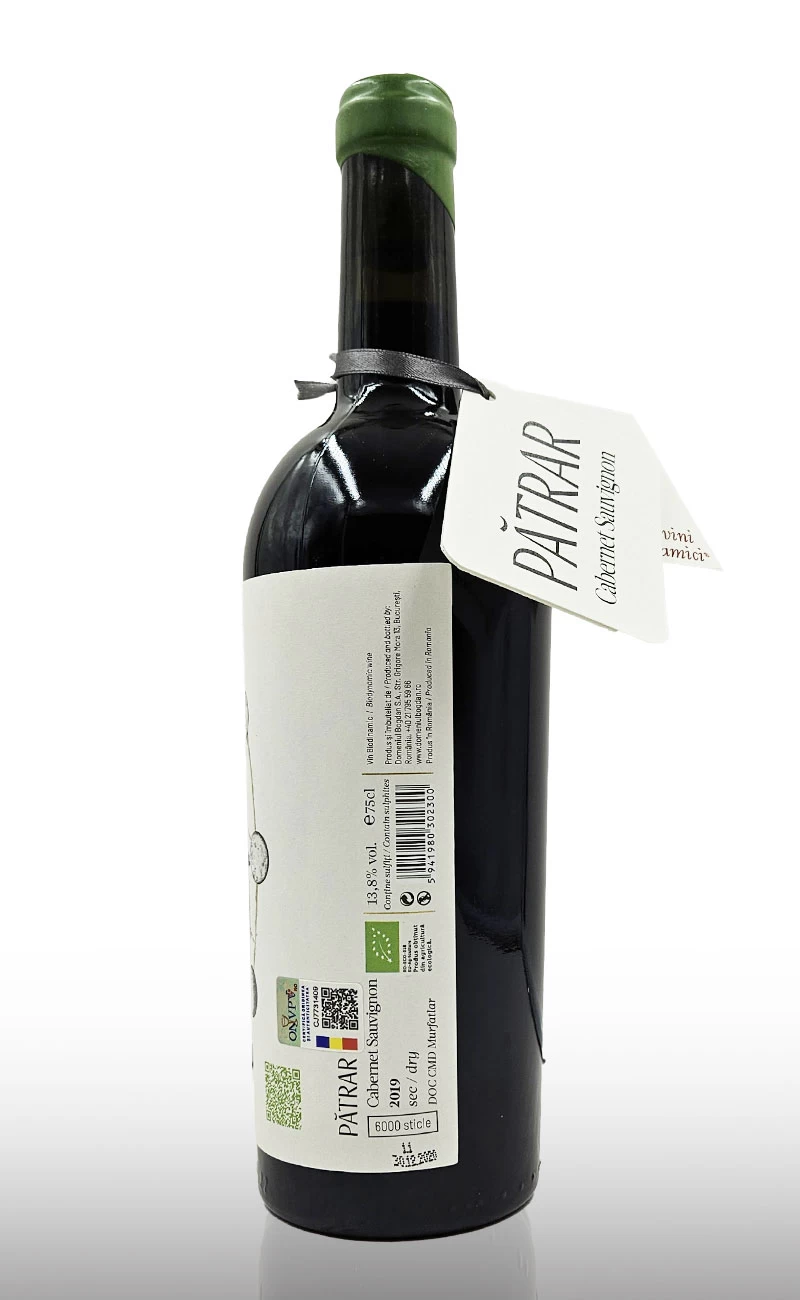 Vin rosu sec, Domeniul Bogdan Patrar Cabernet Sauvignon Cutie