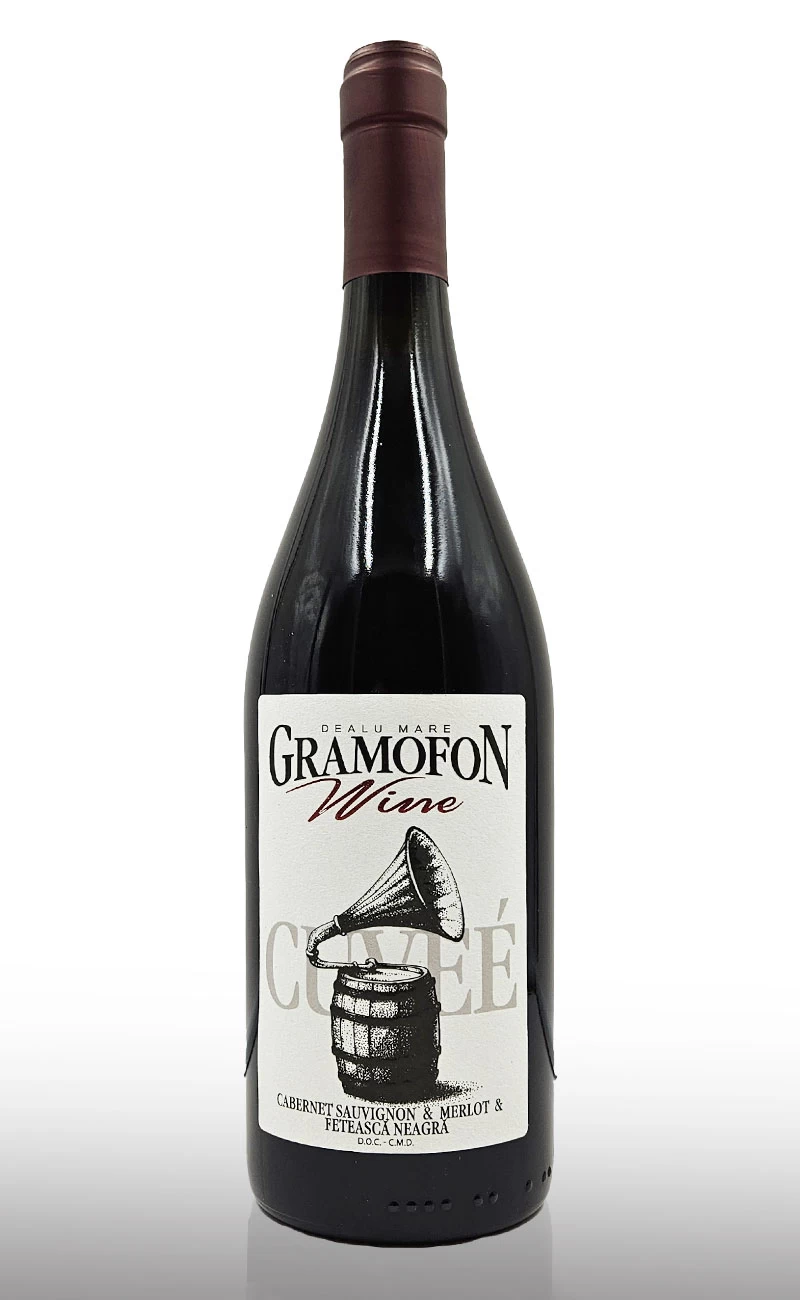 Vin rosu sec, Gramofon Cabernet Sauvignon, Feteasca Neagra, Merlot
