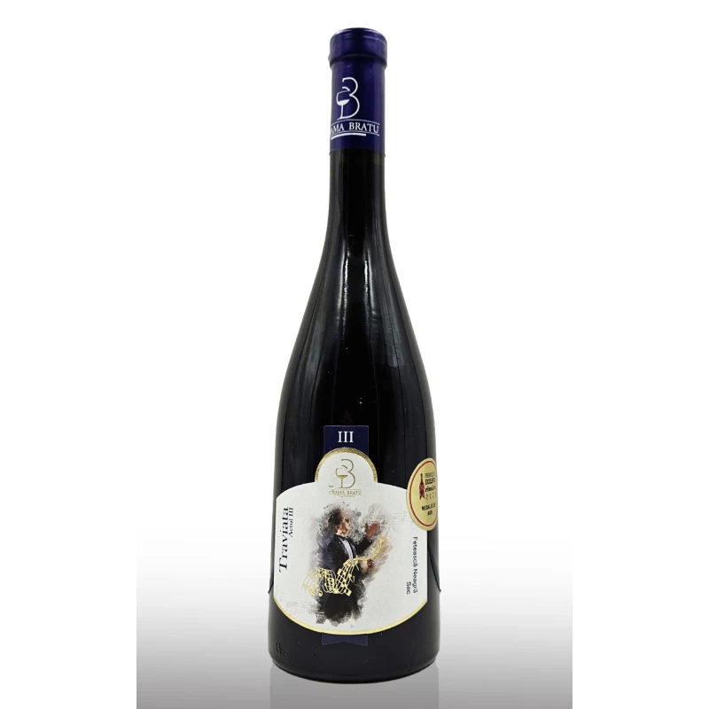 Vin rosu sec, Traviata Actul III Feteasca Neagra